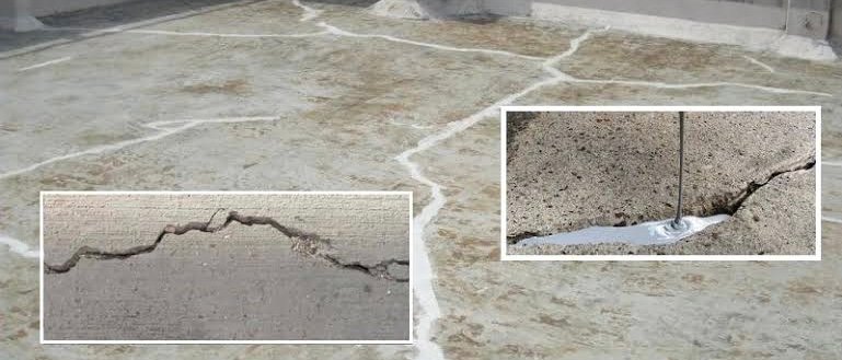 Crack Filling & Repair Works work photo 2