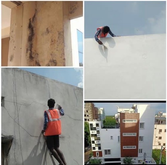 External wall coating